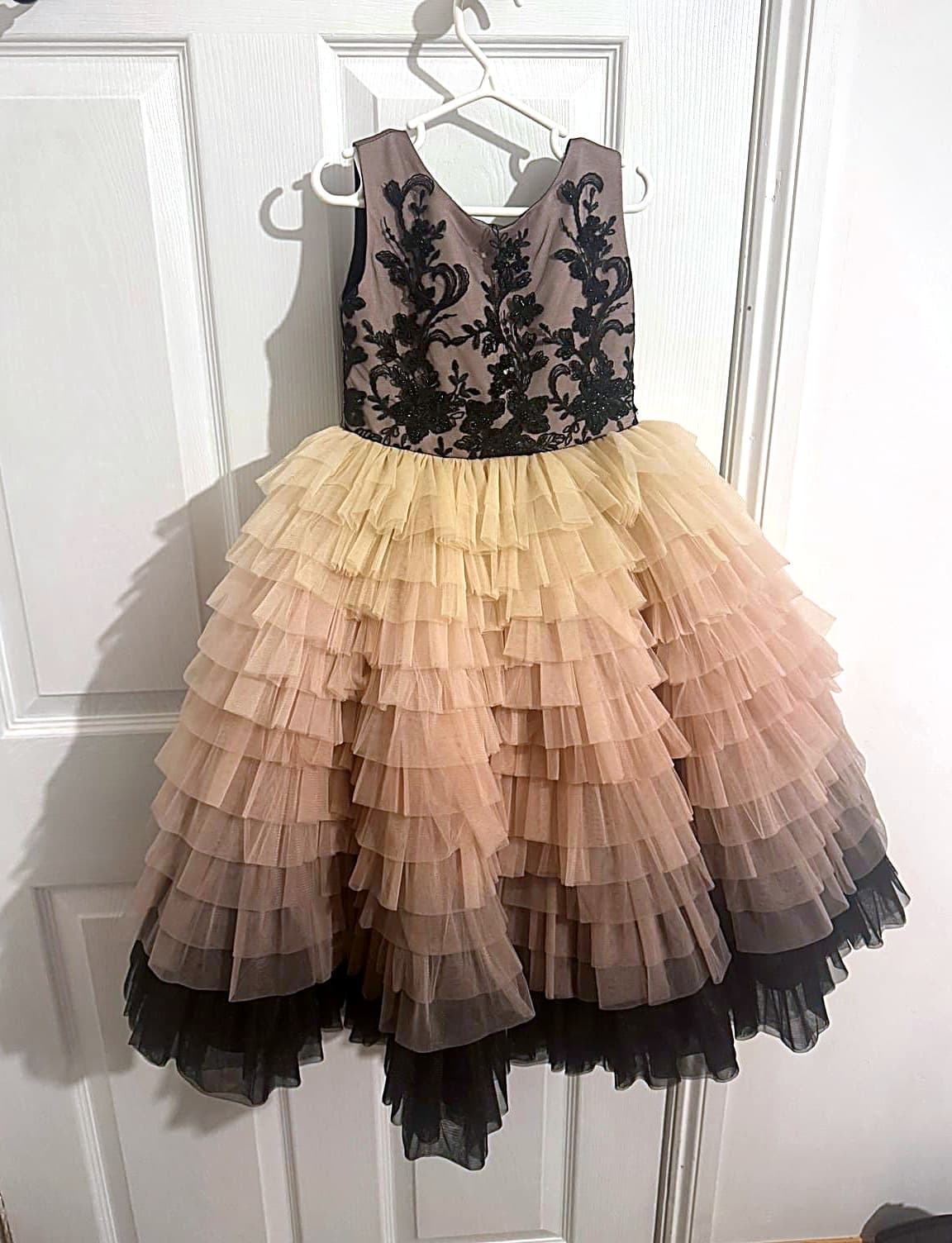 The Giselle ombré ballgown